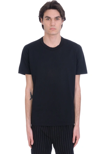 Shop Mauro Grifoni T-shirt In Black Cotton
