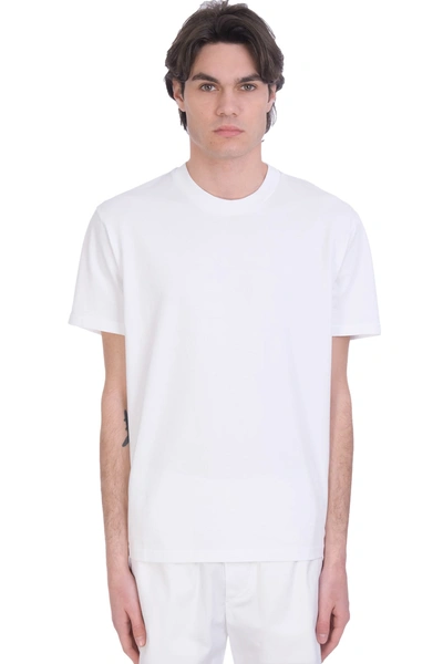 Shop Mauro Grifoni T-shirt In White Cotton