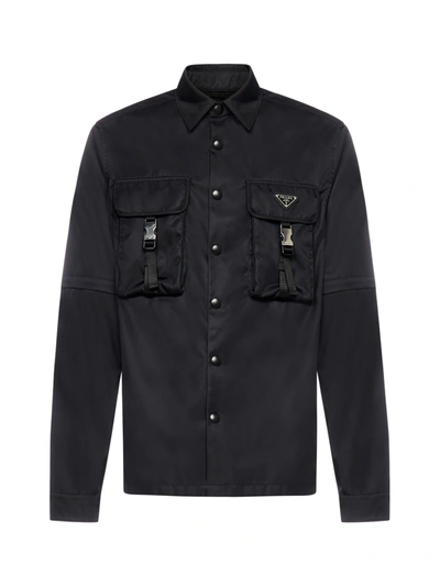 Shop Prada Shirt In Nero