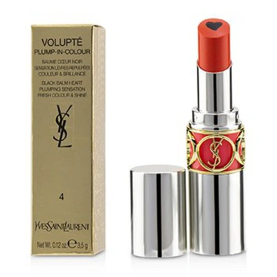 Shop Saint Laurent Ysl / Volupte Plump-in-colour (4) Exposing Coral .12 oz (3.5 Ml) In Pink,purple