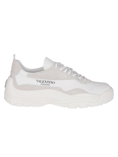 Shop Valentino Gumboy Chunky Low In White