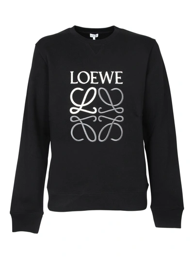 Shop Loewe Anagram Logo Long In Black