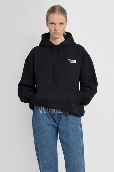 Shop Vetements Sweaters In Black