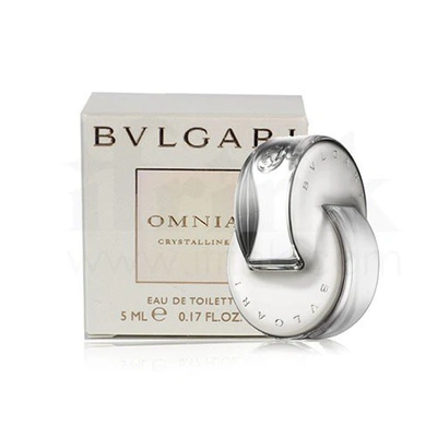 Shop Bvlgari Omnia Crystalline / Bulgari Edt Splash Mini 0.17 oz (5.0 Ml) (w) In White