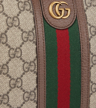 Shop Gucci Ophidia Pouch In Beige