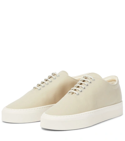 Shop The Row Marie H Canvas Sneakers In Beige