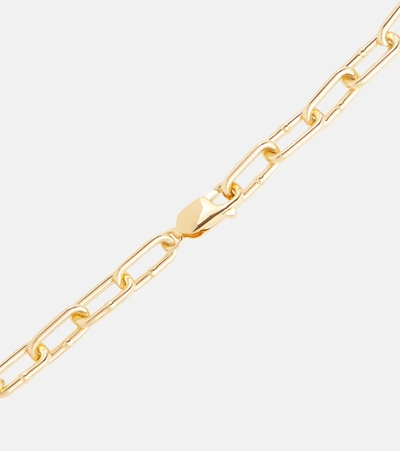 Shop Bottega Veneta Chains Gold-plated Necklace In Yellow Gold
