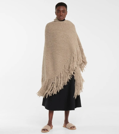 Gabriela Hearst Lauren Cashmere Scarf In Beige