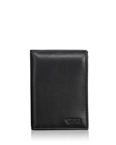 Shop Tumi Delta L-fold Wallet In Black