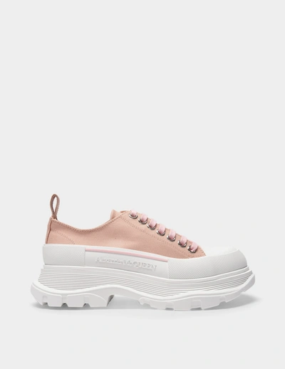 Shop Alexander Mcqueen Tread Slick Sneakers In Pink