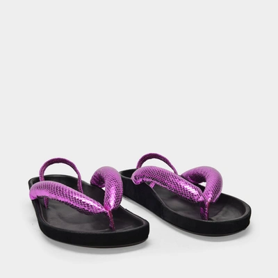 Shop Isabel Marant Olanie Sandals In Pink