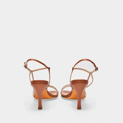 Shop Maryam Nassir Zadeh Irene Sandal Sandals In Brown