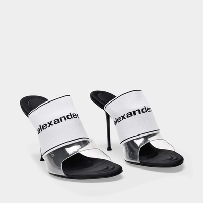 Shop Alexander Wang Sienna 105 Sandals In White