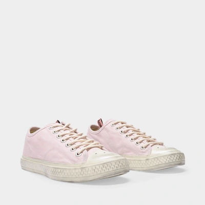 Shop Acne Studios Ballow Tumbled W Sneakers In Pink