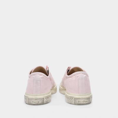 Shop Acne Studios Ballow Tumbled W Sneakers In Pink