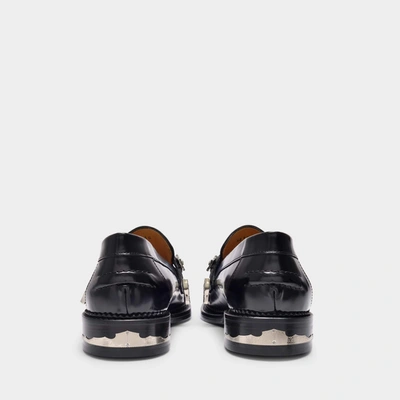 Shop Toga Aj1041 Loafers -  Pulla - Black - Polido