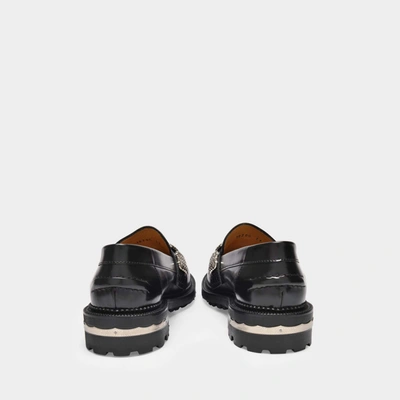 Shop Toga Flat Shoes In Black