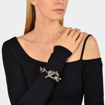Rabanne Xl Link Brac Bracelet In Silver