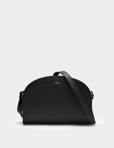 Shop Apc Demi-lune Bag In Black