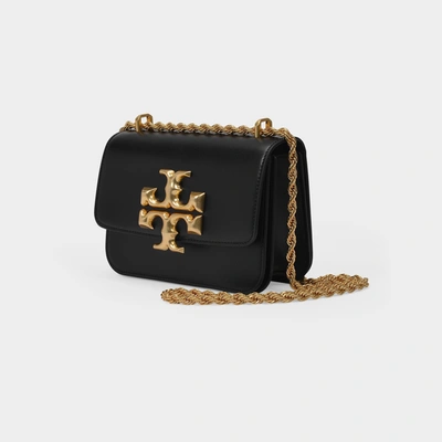 Shop Tory Burch Eleanor Small Hobo Bag -  -  Black - Leather