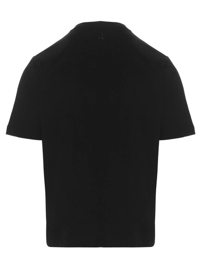 Shop Lanvin Men's Black Cotton T-shirt