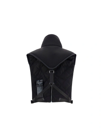 Shop Prada Men's Black Polyamide Vest