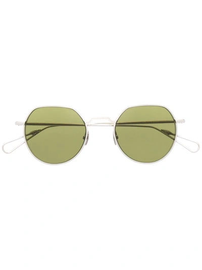 Shop Ahlem Round-frame Sunglasses In Silber