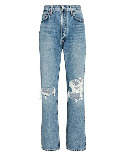 Shop Agolde 90s Pinch Waist Jeans In Backdrop
