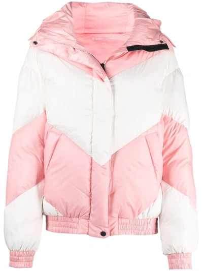 Shop Perfect Moment Aspen Puffer Jacket In Rosa