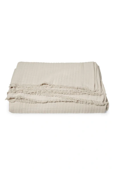 Organic Cotton Crinkle Throw Blanket, 100% Organic Cotton