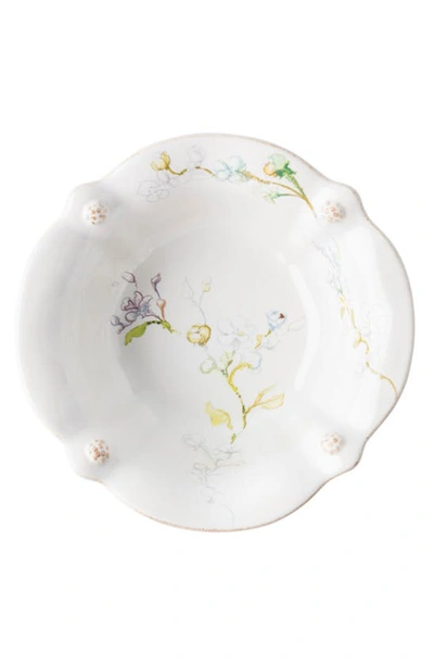 Shop Juliska Floral Sketch Jasmine Ceramic Bowl In Multi
