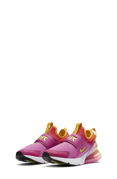Nike Kids' Little Girls Air Max 270 Extreme Stay-put Closure Casual  Sneakers From Finish Line In Active Fuchsia/volt/university Gold | ModeSens