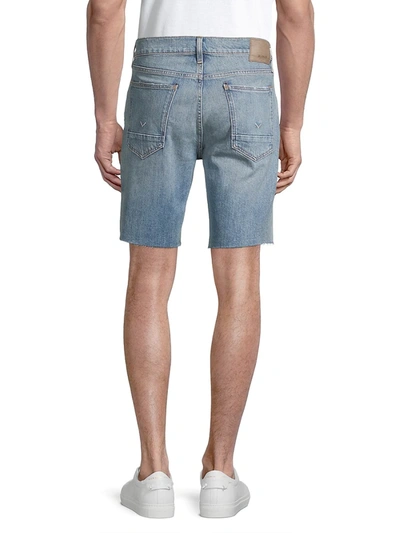Shop Hudson Kirk Cutoff Denim Shorts In Scraped Paint
