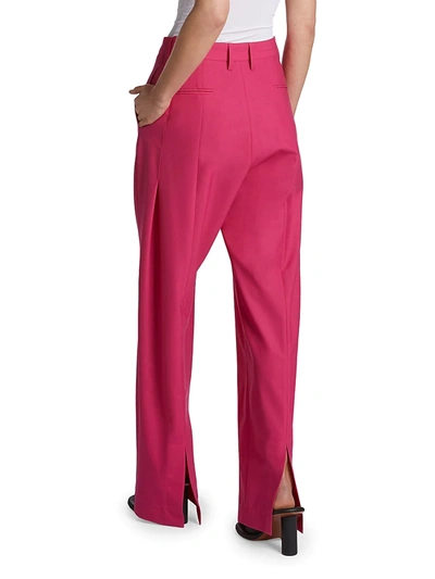 Shop Ambush Back Slit Pants In Pink