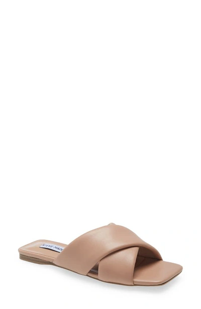 Shop Steve Madden Mayra Slide Sandal In Nude