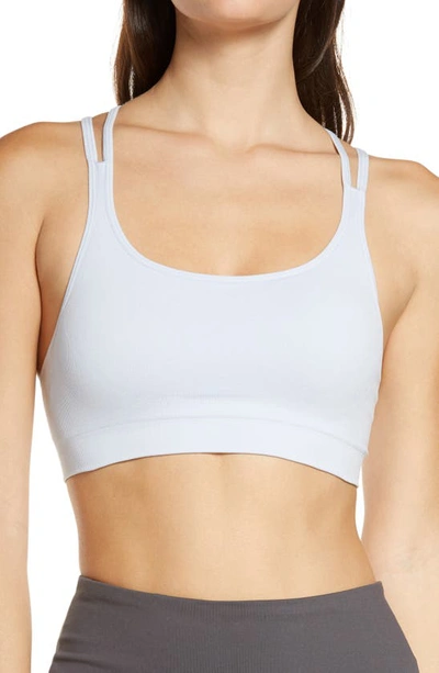 Blue Zephyr Strappy Sports Bra