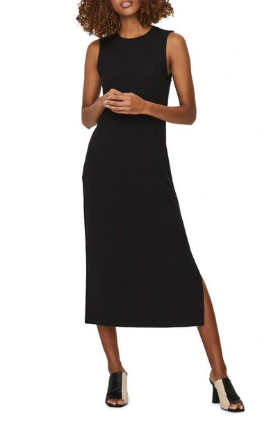 Egen hellige Låne Vero Moda Sleeveless Midi T-shirt Dress In Black | ModeSens