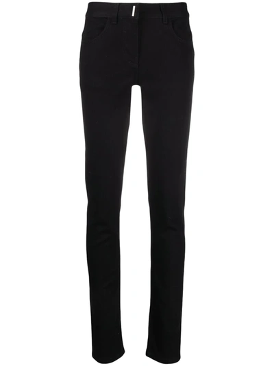 Shop Givenchy Straight-leg Trousers In Schwarz