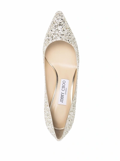 Shop Jimmy Choo With Heel Beige