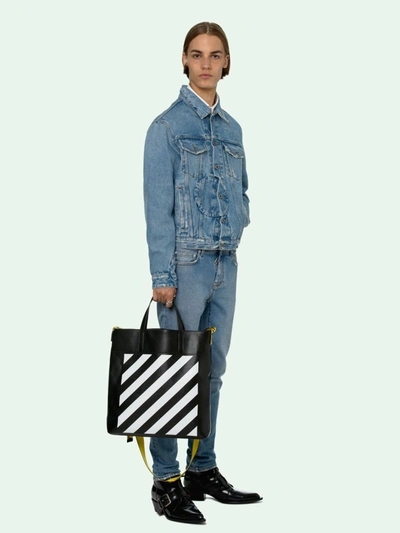 Shop Off-white Off White Coats Blue