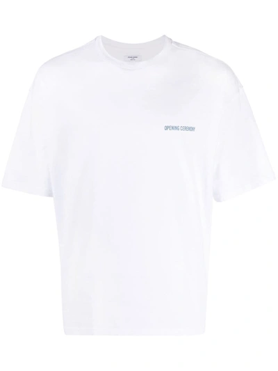 Shop Opening Ceremony T-shirts And Polos White