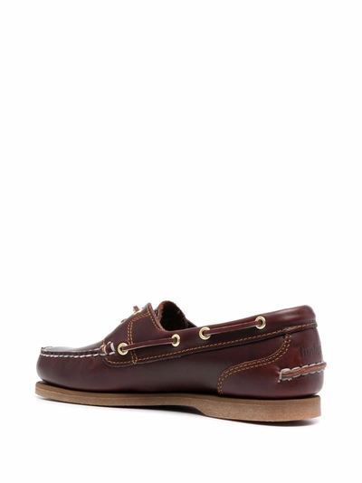 Shop Timberland Flat Shoes Brown