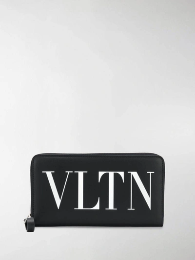 Shop Valentino Garavani Wallets Black