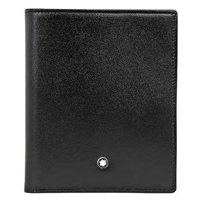 Shop Montblanc Meisterstuck 5cc Black Leather Wallet