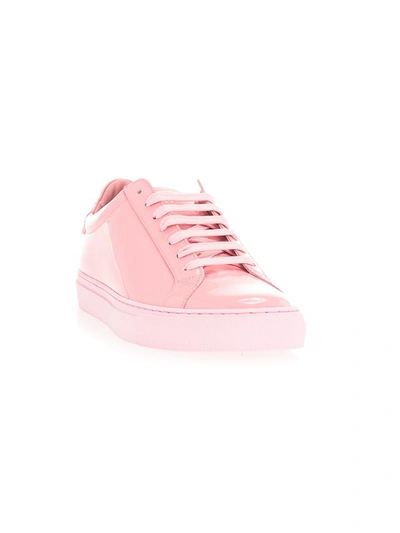 Shop Givenchy Women's Pink Leather Sneakers