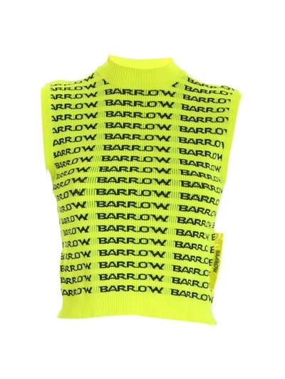 Shop Barrow Women's Yellow Cotton Top