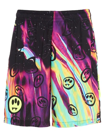 Shop Barrow Men's Multicolor Polyester Shorts