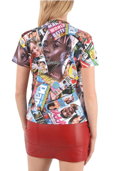 Shop Balenciaga Women's Multicolor Cotton T-shirt
