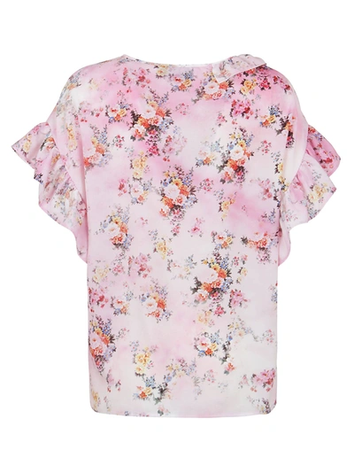 Shop Msgm Women's Pink Polyester Blouse