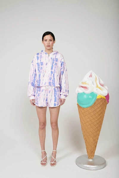 Olivia Rubin Hebe Tie Dye Shorts In Multi